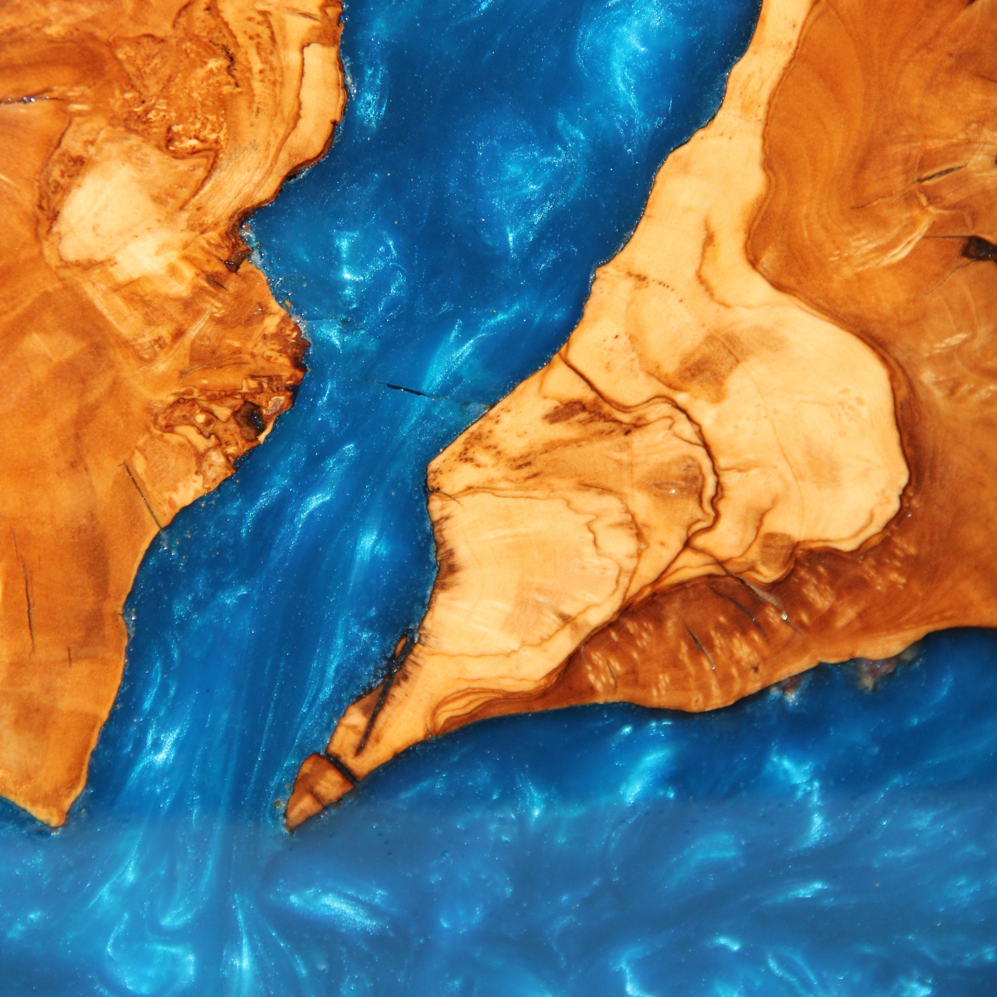 El yapımı ahşap reçine difüzör, epoksi kamış difüzör ile