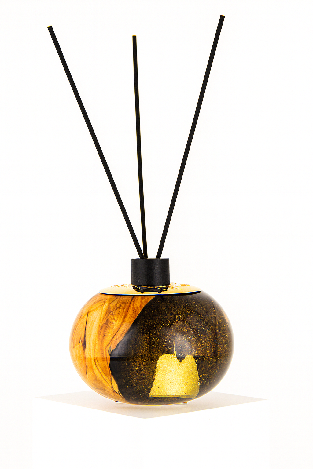 Şeffaf  Epoksi&Zeytin Oda Kokusu (Reed Diffuser) +4 adet koku hediyeli