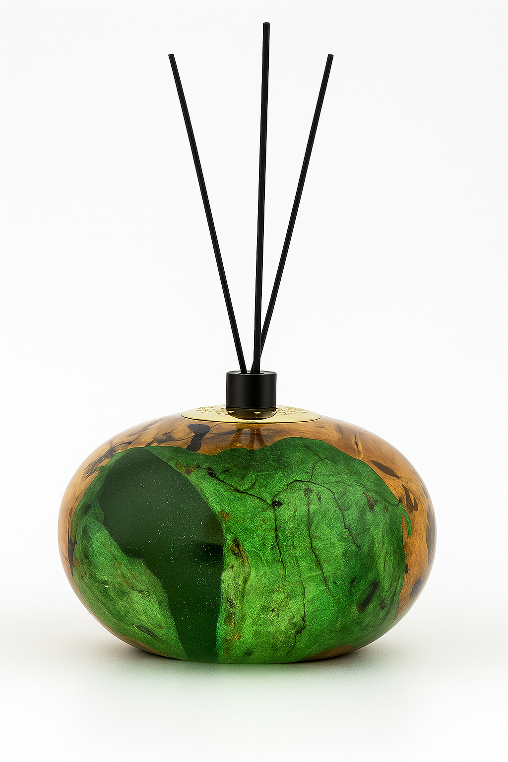 Yeşil Epoxy 19 cm oda kokusu +4 adet koku hediyeli