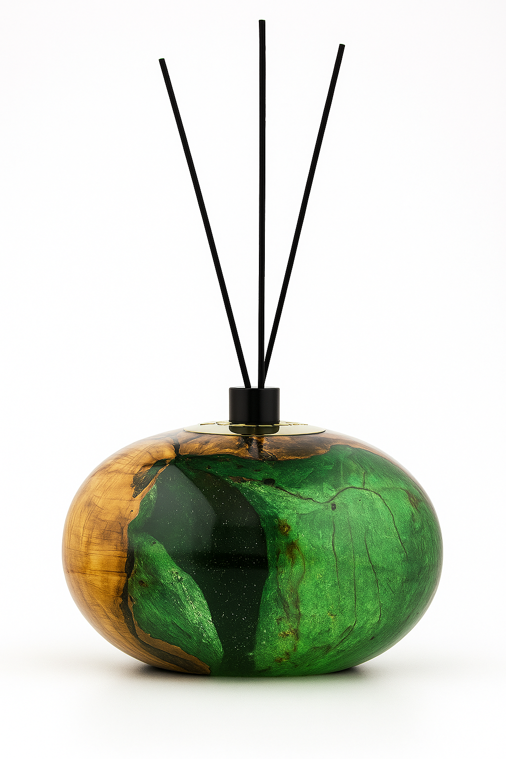 Yeşil Epoxy 19 cm oda kokusu +4 adet koku hediyeli