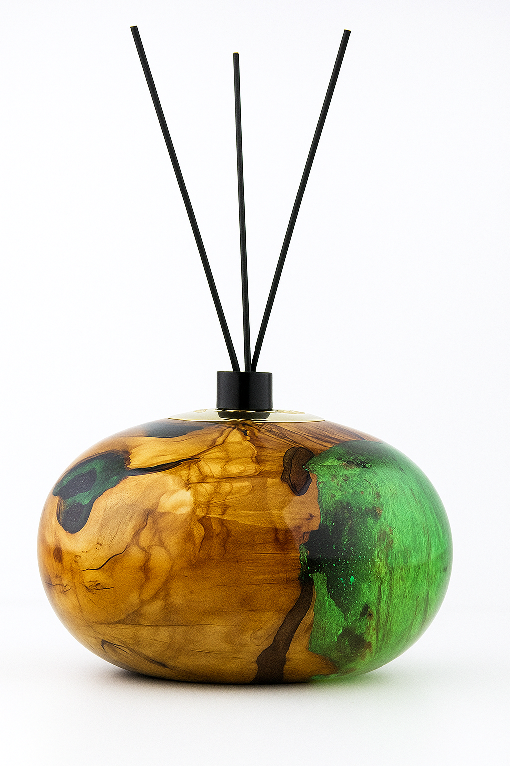 Yeşil Epoxy 19 cm oda kokusu +4 adet koku hediyeli