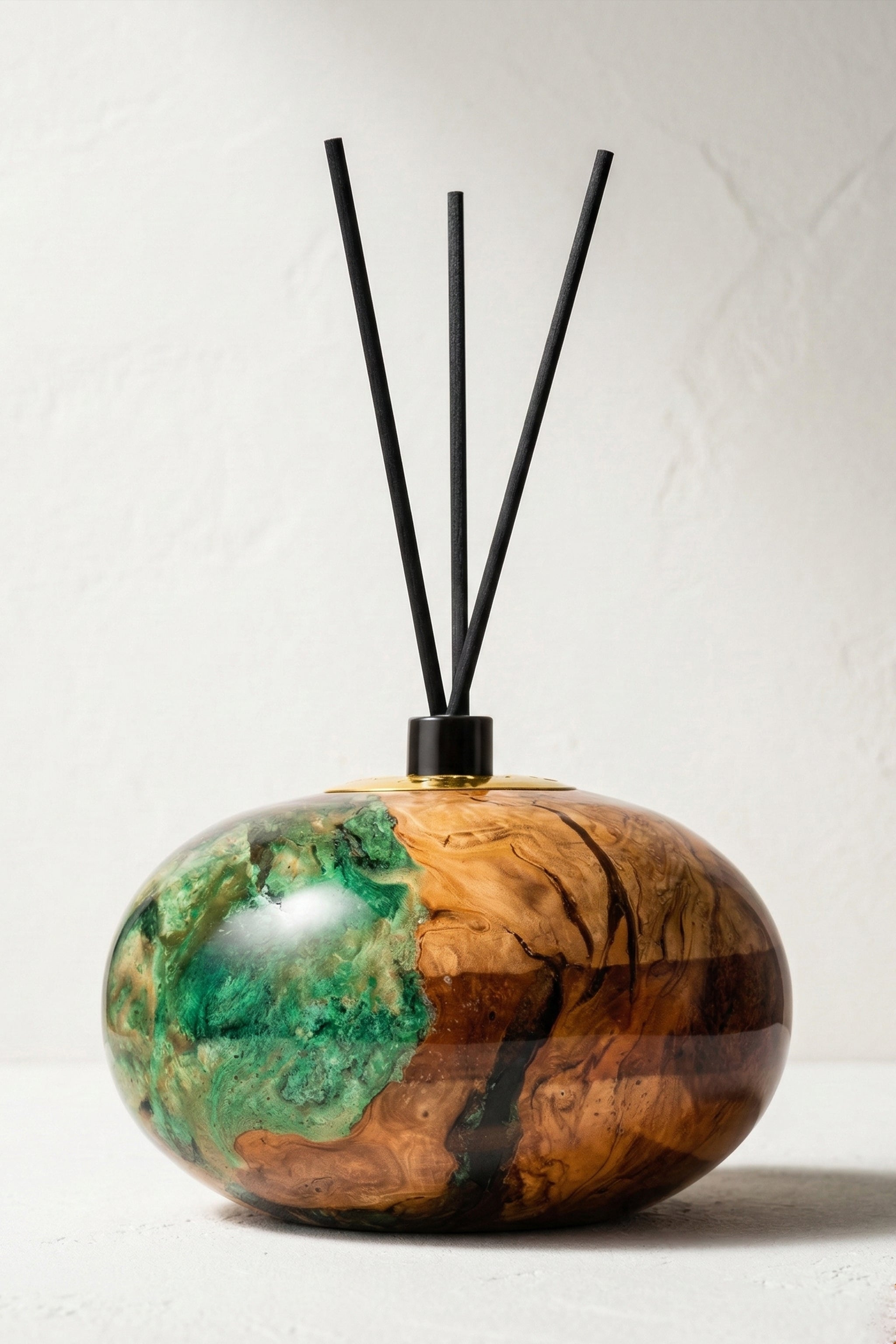 Yeşil Epoxy 19 cm oda kokusu +4 adet koku hediyeli